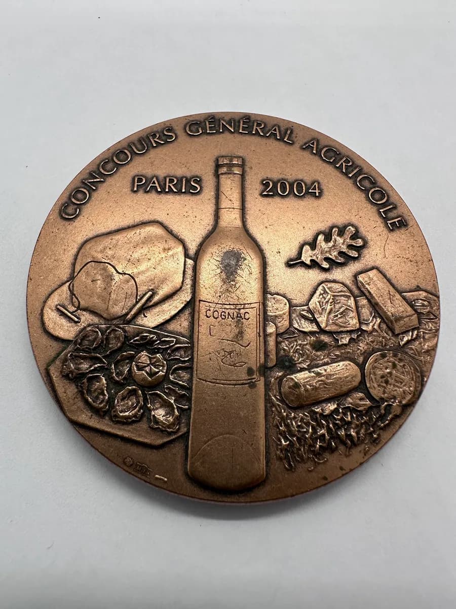 Concours Général Agricole Paris 2004 Bronze Medal - Monnaie de Paris, Cognac & Farm Animals